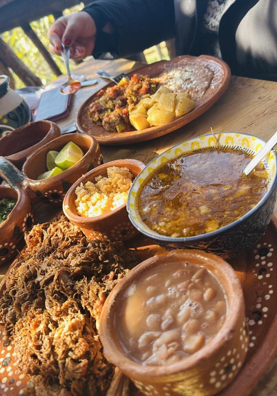 Barbacoa tatemada